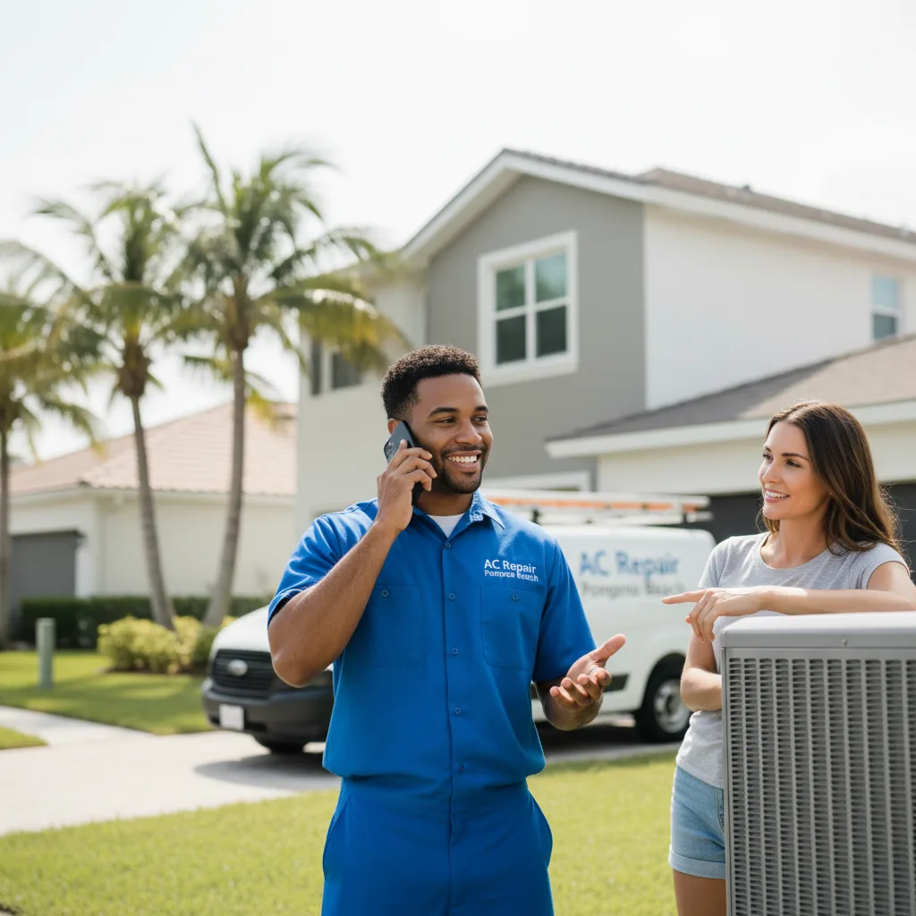 AC Repair Pompano Beach customer support in La Place